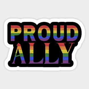 Proud Ally Sticker